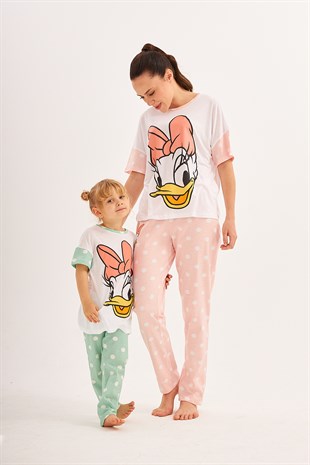 Disney Daisy  Pijama Takımı Anne Kız Ayrı Ayrı Satılır Fiyatları Farklıdır
